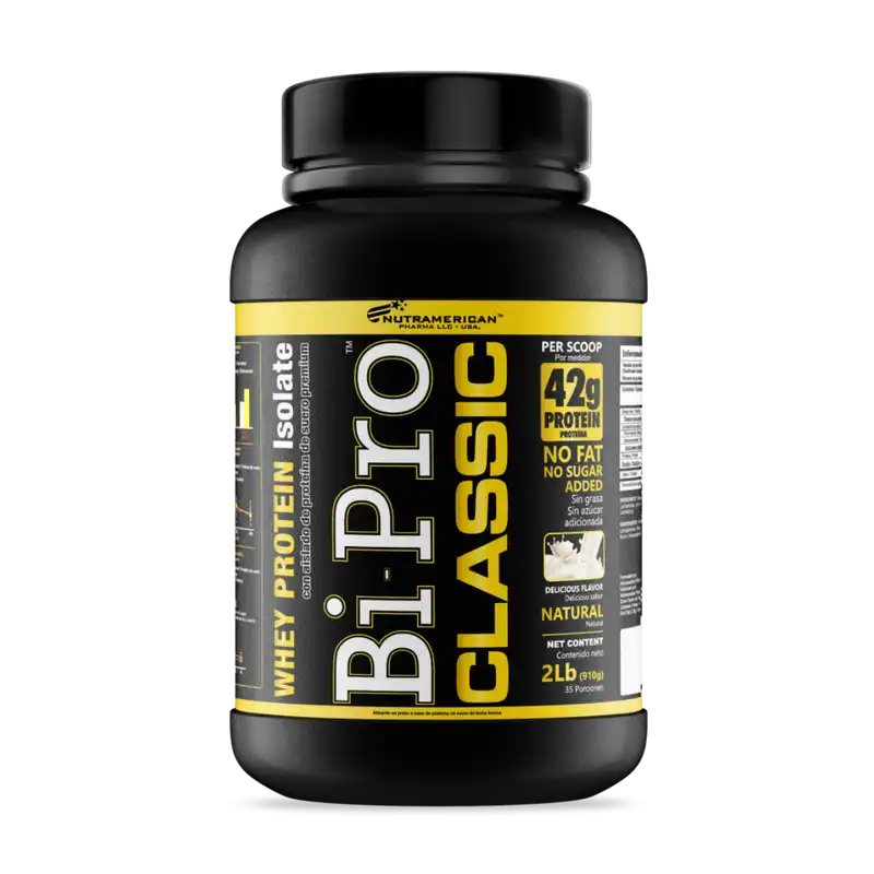 BiPro Classic Nutramerican proteína aislada de suero para definición muscular