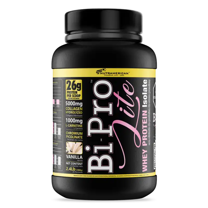 BiPro Lite Nutramerican proteína light para control de peso Colombia