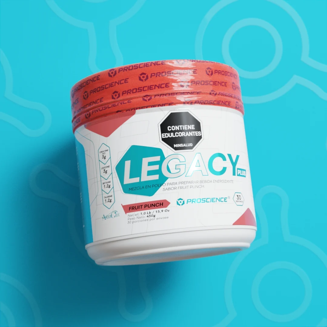 Legacy Plus 30 servicios Proscience pre-workout colombiano energía Colombia