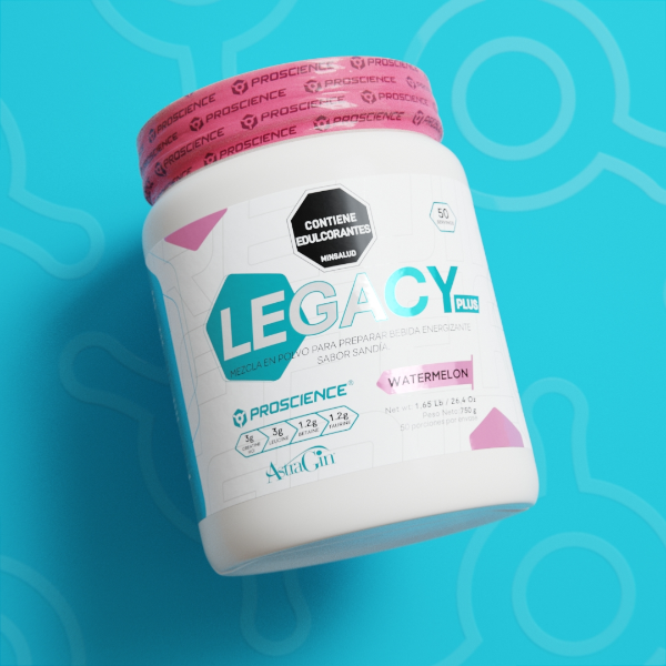 Legacy Plus 50 servicios Proscience pre-workout gran formato Colombia